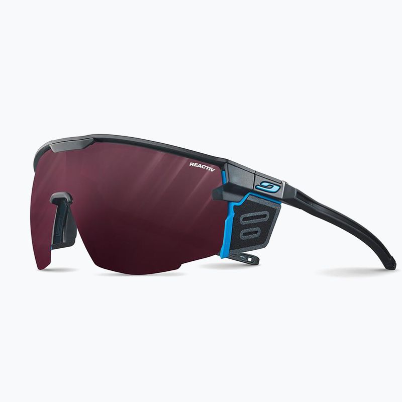 Julbo Ultimate Cover Reactiv High Contrast черни/сини слънчеви очила 2