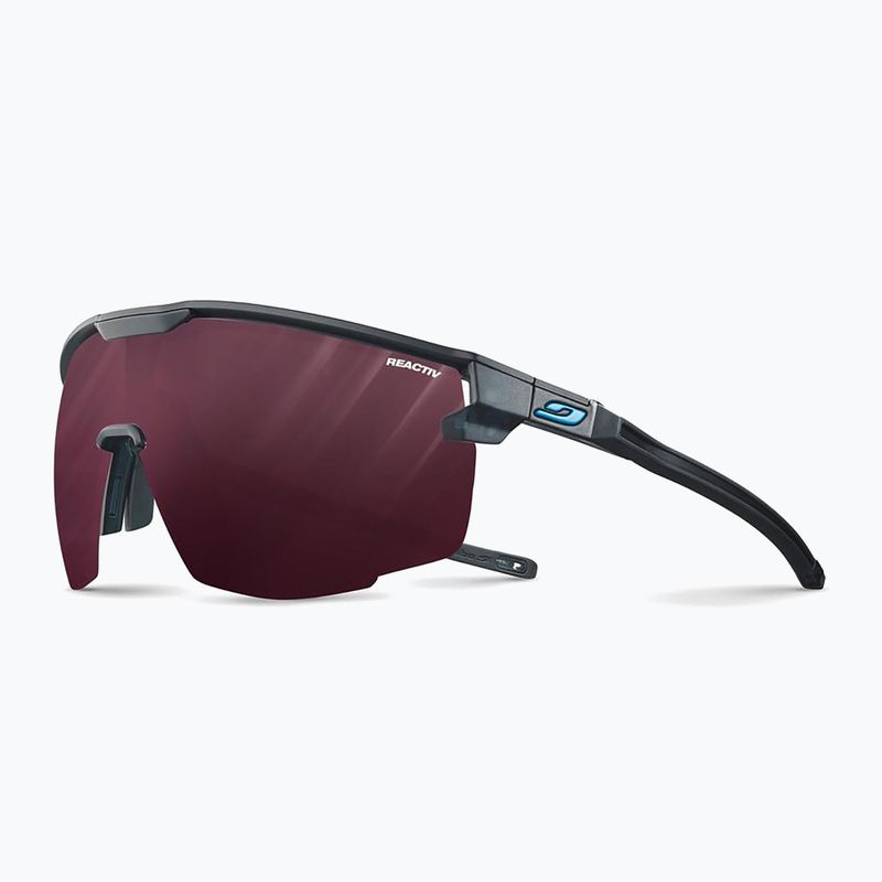 Julbo Ultimate Cover Reactiv High Contrast черни/сини слънчеви очила 3