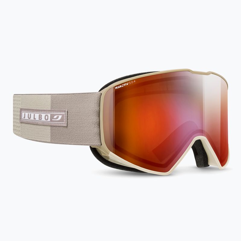 Скиорска маска Julbo Cyrius-X Reactiv High Contrast beige/brown/flash infrared 5