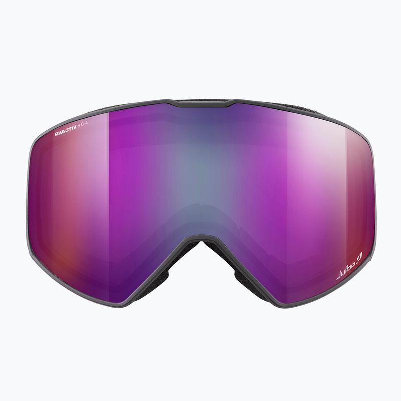Скиорска маска Julbo Cyrius-X Reactiv High Contrast black/flash purple 10