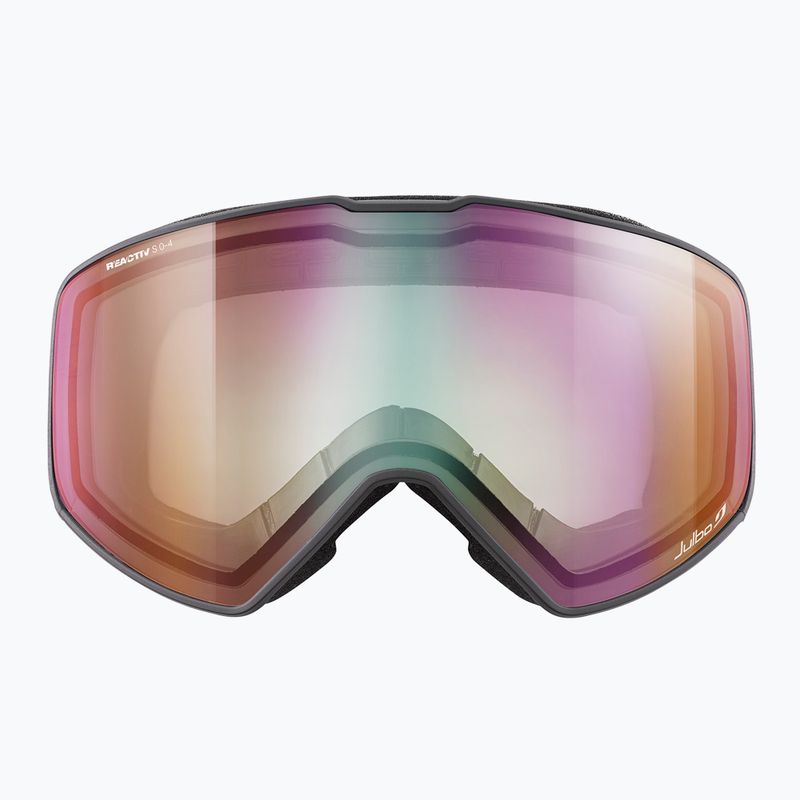 Скиорска маска Julbo Cyrius-X Reactiv High Contrast black/flash purple 11