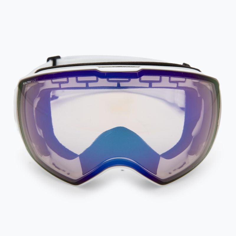 Скиорска маска Julbo Lightyear Reactiv High Contrast white/flash blue 2