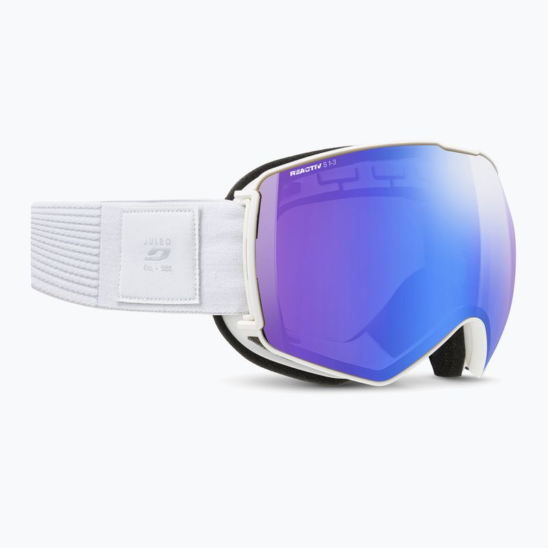 Скиорска маска Julbo Lightyear Reactiv High Contrast white/flash blue 5