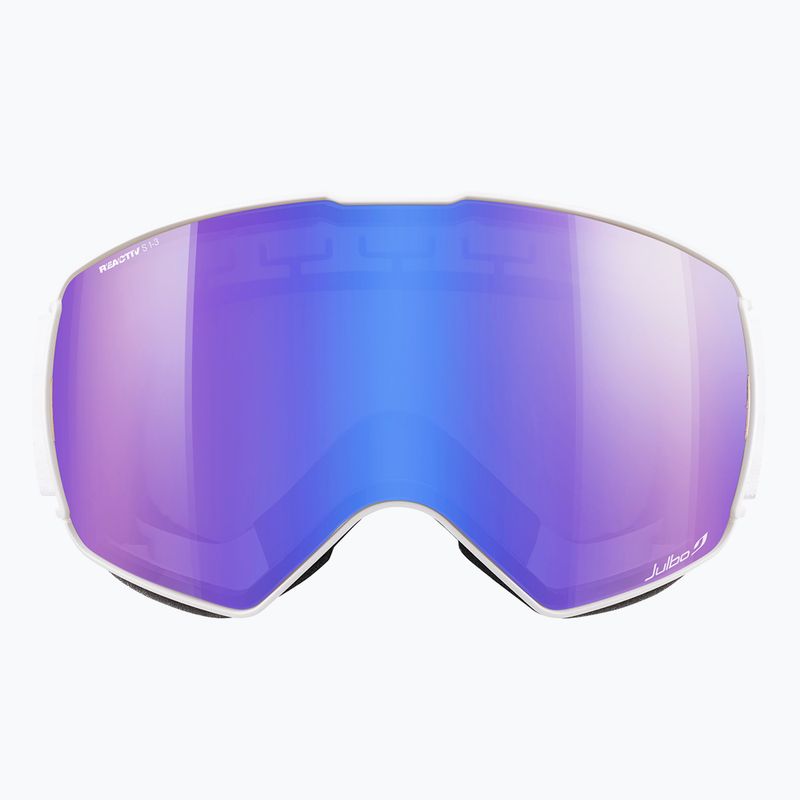 Скиорска маска Julbo Lightyear Reactiv High Contrast white/flash blue 6