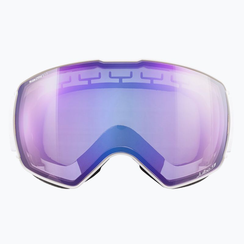 Скиорска маска Julbo Lightyear Reactiv High Contrast white/flash blue 7