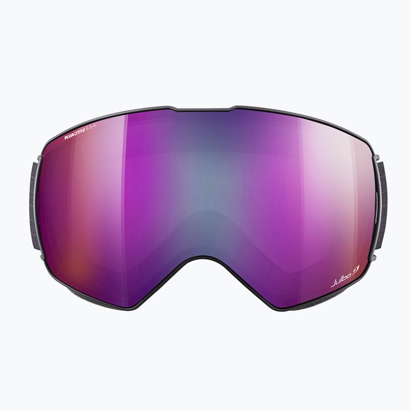 Скиорска маска Julbo Lightyear Reactiv High Contrast black/flash purple 6