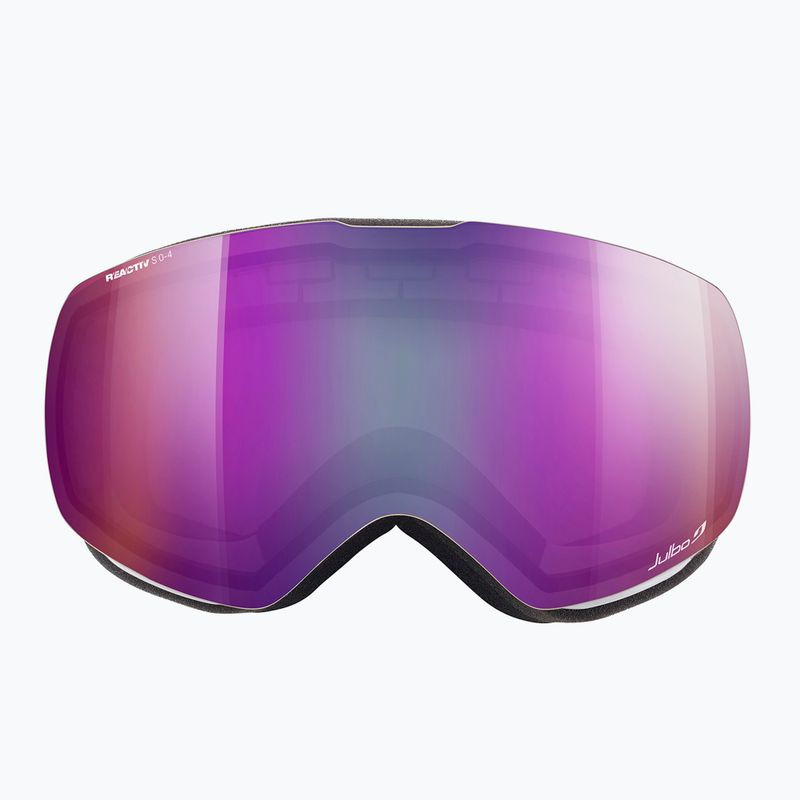 Скиорска маска Julbo Shadow Reactiv High Contrast white/black/flash purple 6