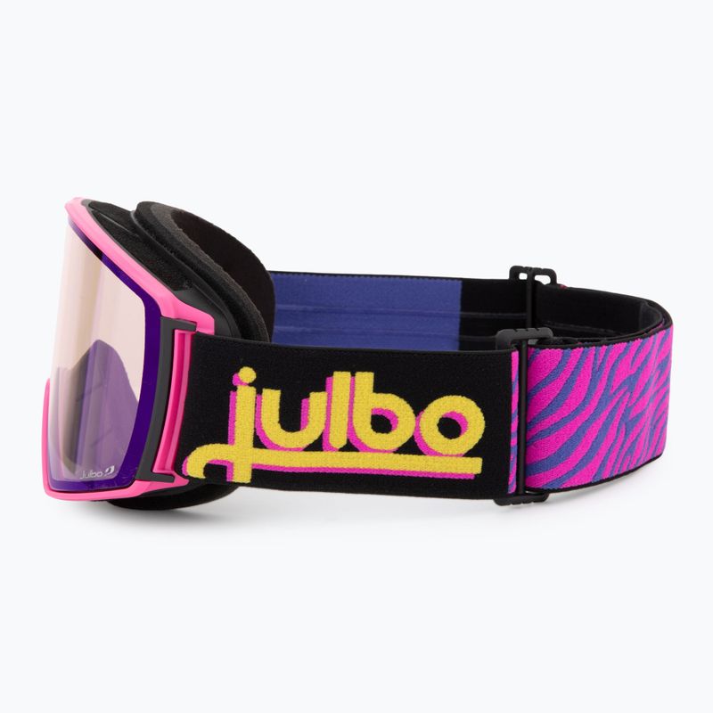 Предпазни ски очила Julbo Launcher Reactiv High Contrast pink/ black/ flash blue 4
