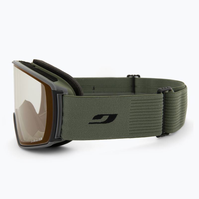 Предпазни ски очила Julbo Launcher Reactiv High Contrast green/ flash infrared 4