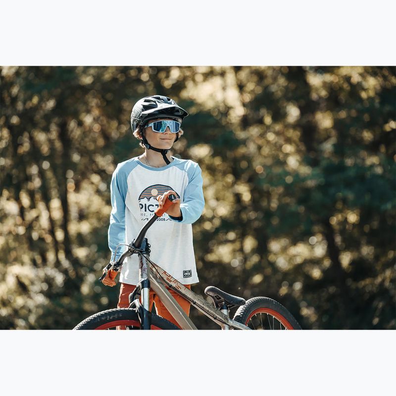 Детски слънчеви очила Julbo Fury Junior Spectron matt blue/blue flash 6