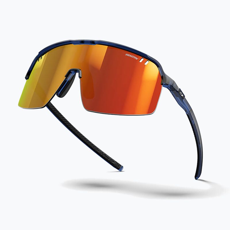 Слънчеви очила Julbo Intensity Reactiv Light Amplifier shiny translucent blue/black 6