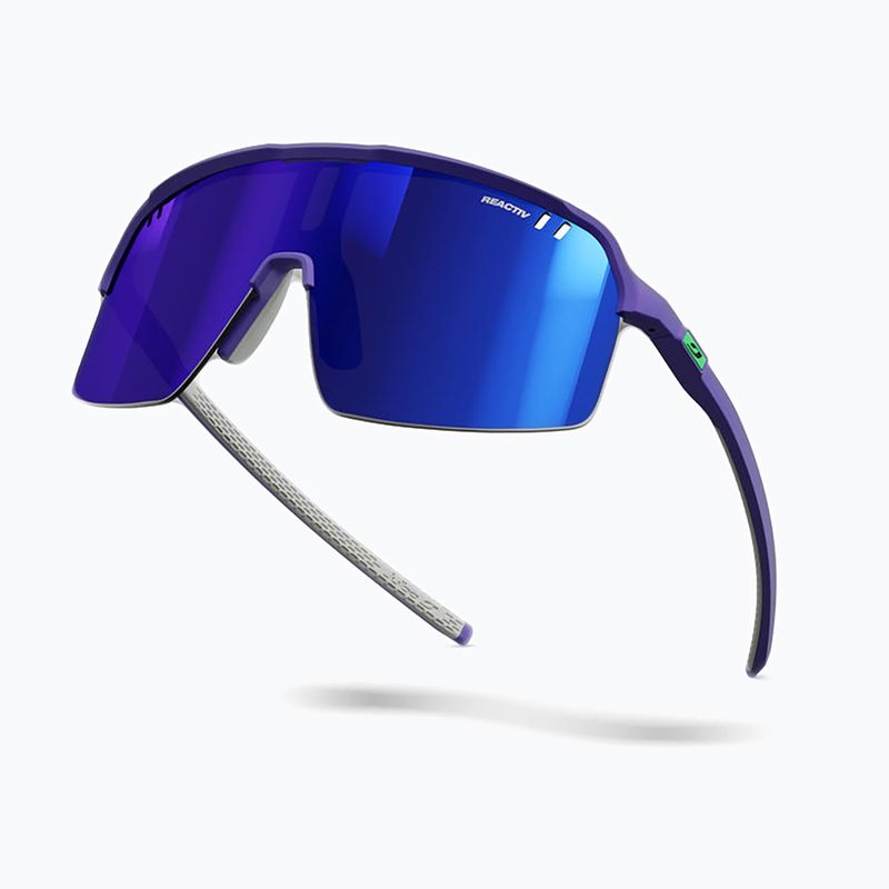 Слънчеви очила Julbo Intensity Reactiv High Contrast matt purple/gray/green 6