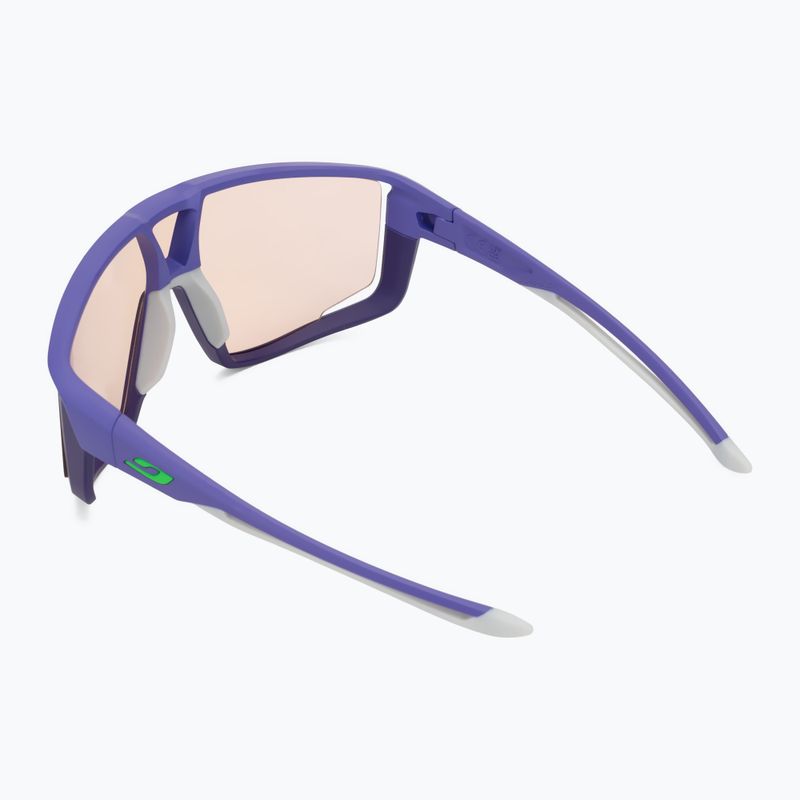 Слънчеви очила Julbo Fury Reactiv High Contrast matt purple/gray/green 2