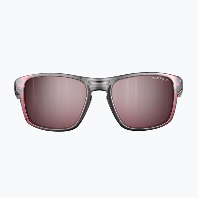 Слънчеви очила Julbo Shield M Polarized HD shint translu gray/fluo pink 2