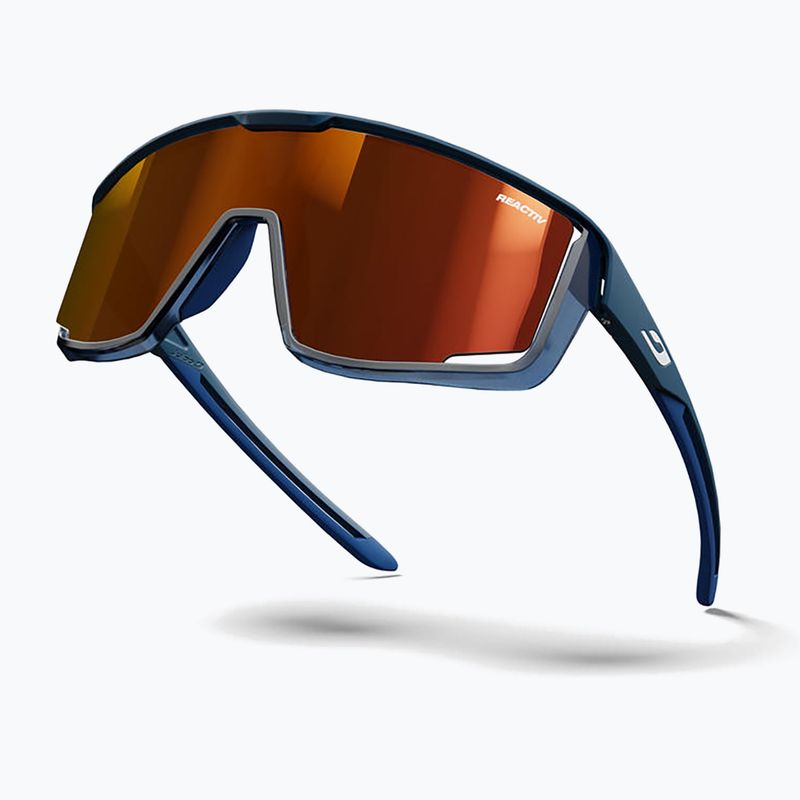 Слънчеви очила Julbo Fury Reactiv High Contrast matt blue/translu blue 6
