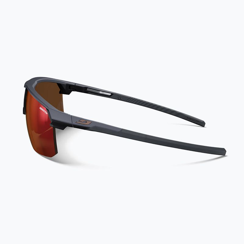 Слънчеви очила Julbo Liry Reactiv High Contrast matt grey/shiny dark brown 4