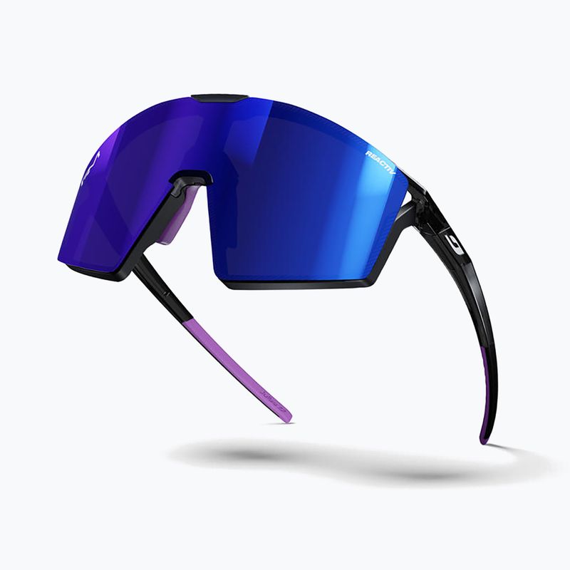 Слънчеви очила Julbo Edge Reactiv High Contrast shiny translu black/purple 6