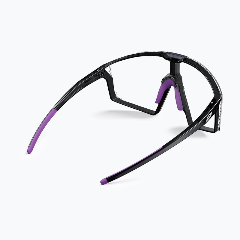 Слънчеви очила Julbo Edge Reactiv High Contrast shiny translu black/purple 10