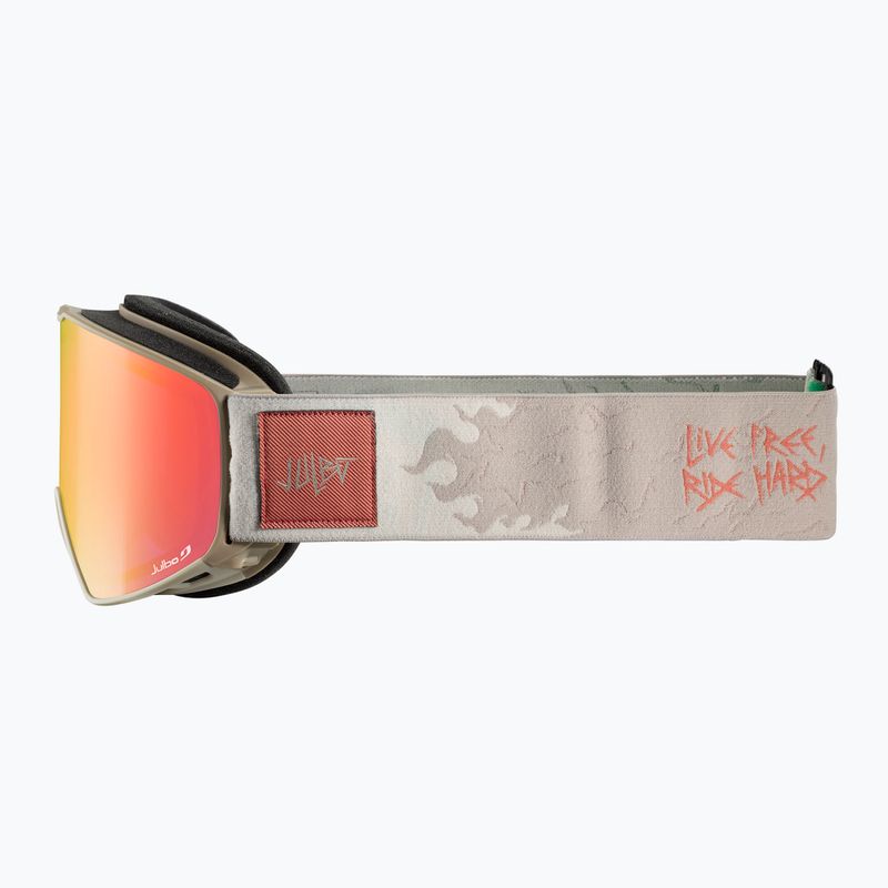 Скиорскa маска Julbo Cyrius X Reactive High Contrast beige/flash red 4