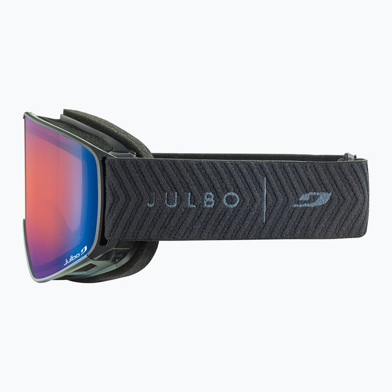 Julbo Alpha черни/златисти/блестящо сини ски очила 3