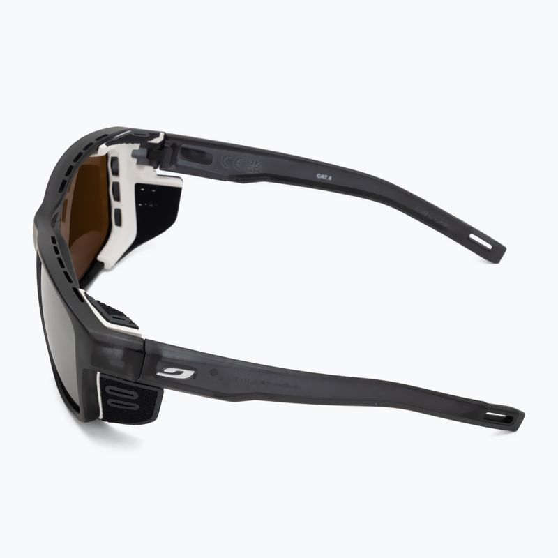 Julbo Shield M Spectron полупрозрачни слънчеви очила черно/бяло 4