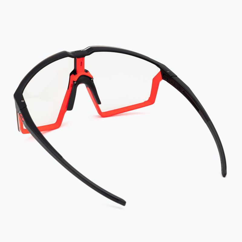 Слънчеви очила Julbo Edge Reactiv 0-3 mat black/mat fluo orange/clear 2