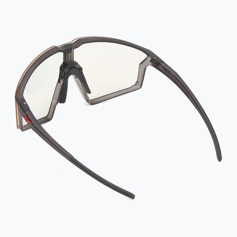 Julbo Edge Reactiv 0-3 Висококонтрастни черни транслу лога оранжев флуоресцентен мат/прозрачни слънчеви очила 2