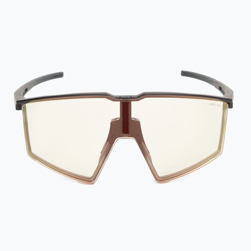 Julbo Edge Reactiv 0-3 Висококонтрастни черни транслу лога оранжев флуоресцентен мат/прозрачни слънчеви очила 3