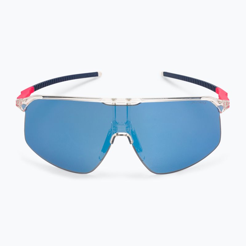 Julbo Dencity Spectron 3 блестящ кристал/флуоресцентно розово/синьо очила за колоездене 3
