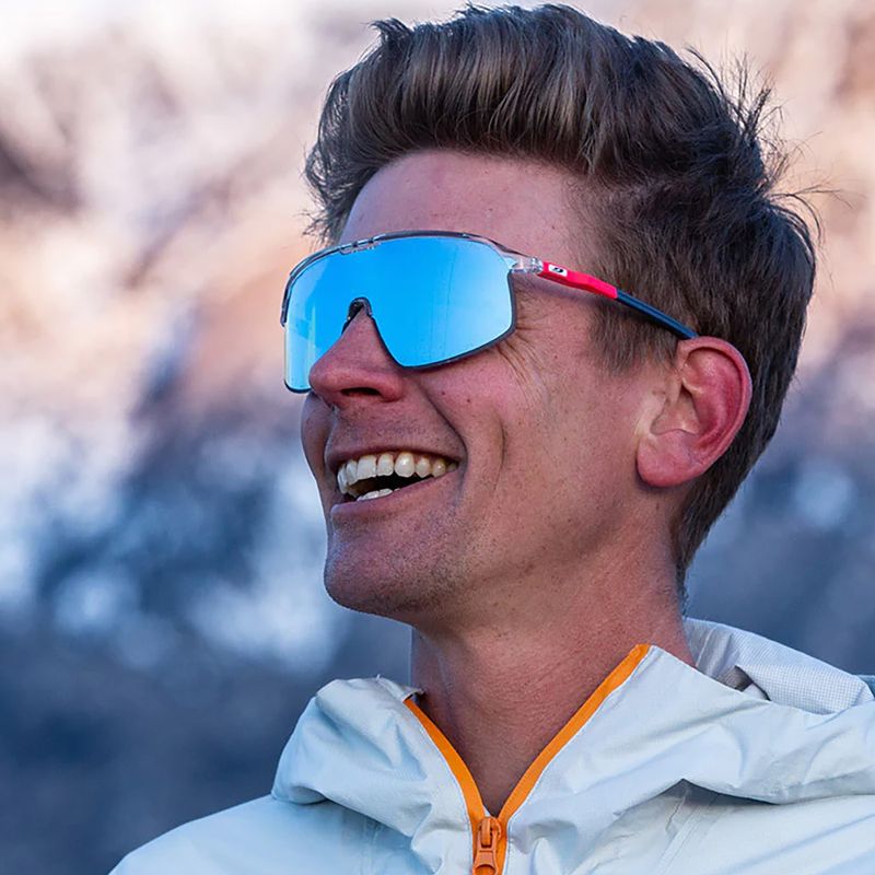 Julbo Dencity Spectron 3 блестящ кристал/флуоресцентно розово/синьо очила за колоездене 7