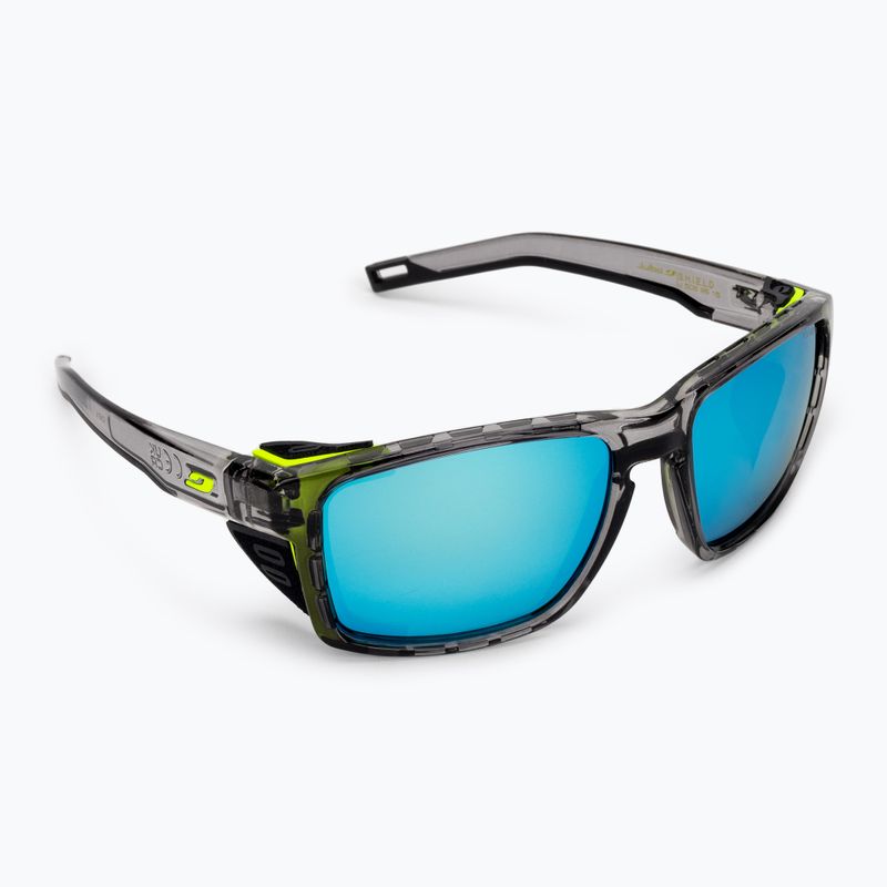 Julbo Shield Polar 4 Hd черни/жълти флуоресцентни/капсулирани очила за колоездене Ocean Master 2