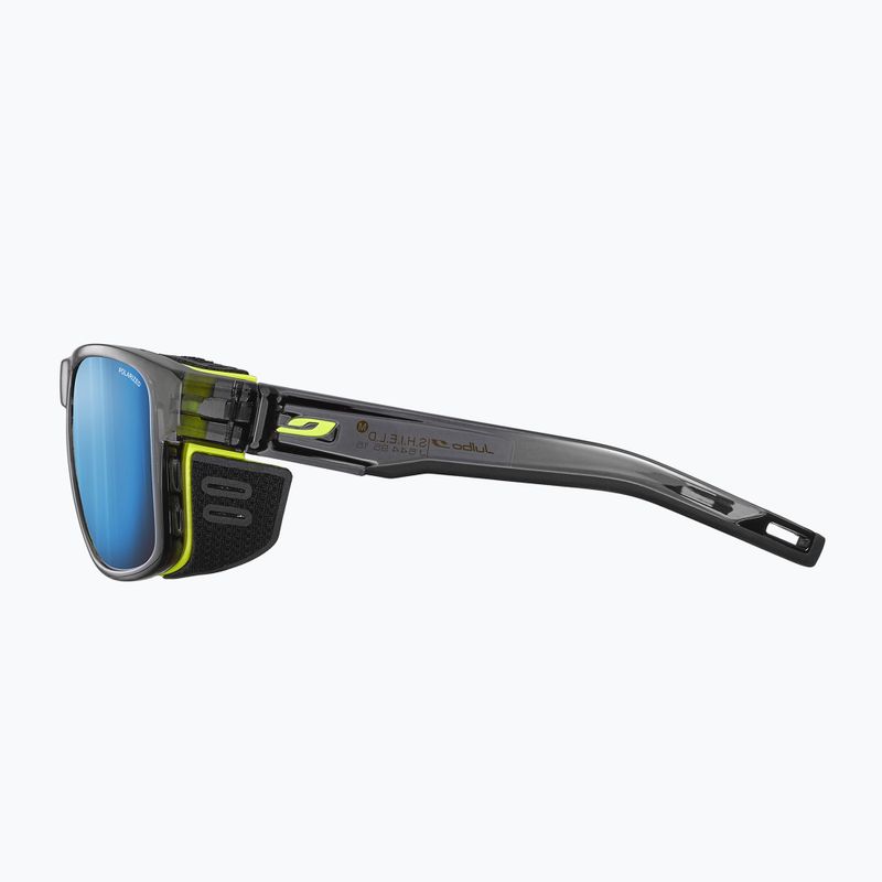 Julbo Shield Polar 4 Hd черни/жълти флуоресцентни/капсулирани очила за колоездене Ocean Master 9