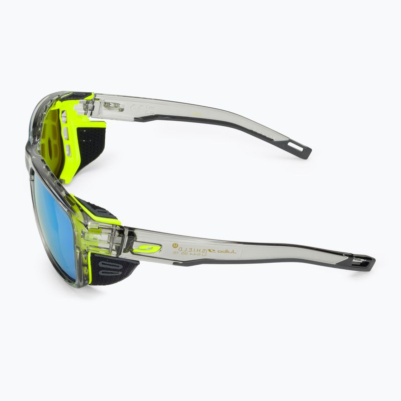 Julbo Shield M Polar 4 Hd черни/жълти флуоресцентни/капсулирани очила за колоездене Ocean Master 5