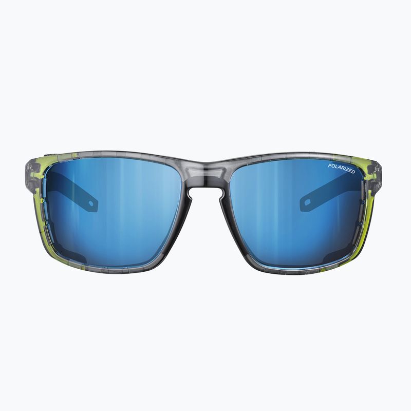 Julbo Shield M Polar 4 Hd черни/жълти флуоресцентни/капсулирани очила за колоездене Ocean Master 7