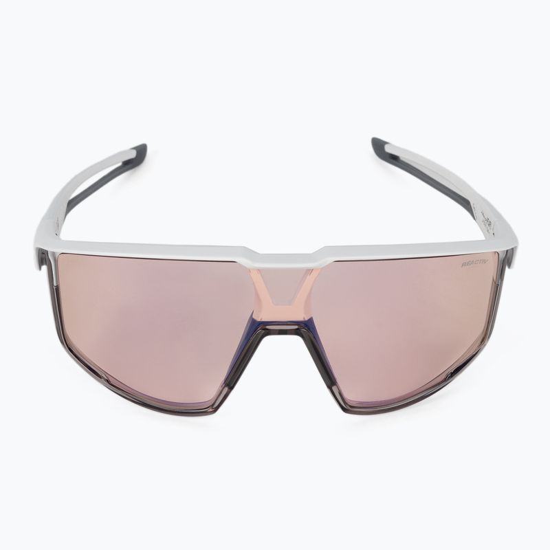 Очила за колоездене Julbo Fury Reactiv 1-3 High Contrast матово бяло/прозрачно сиво 3