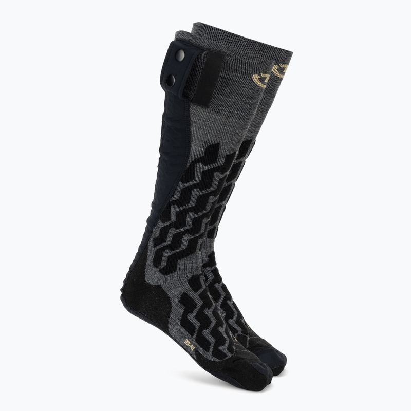Отопляеми чорапи Therm-ic Powersocks Heat Fusion Uni grey/ black