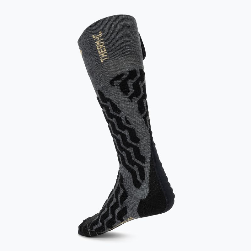 Отопляеми чорапи Therm-ic Powersocks Heat Fusion Uni grey/ black 2