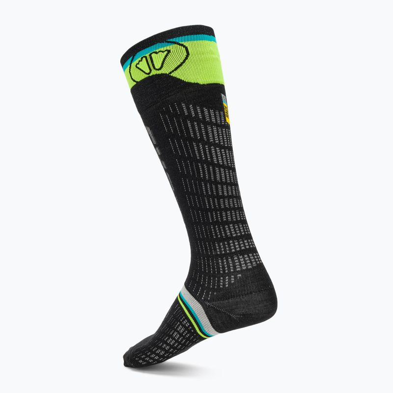 Скиорски чорапи SIDAS Ski Ultra Fit black/yellow 2