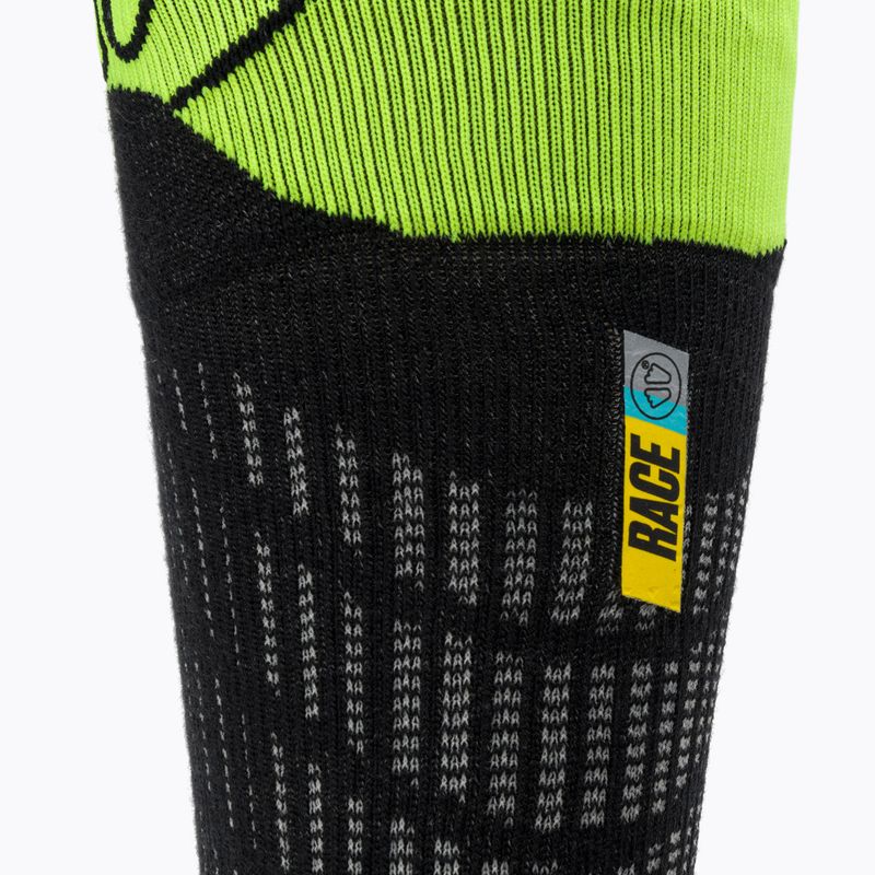 Скиорски чорапи SIDAS Ski Ultra Fit black/yellow 6