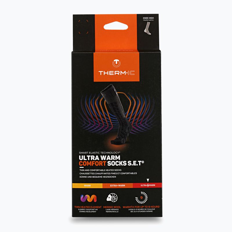 Отопляеми чорапи Therm-ic Comfort S.E.T grey/ black 11