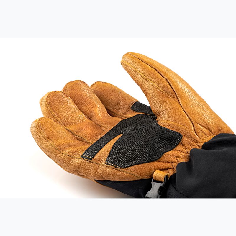 Отопляеми ръкавици Therm-ic Freeride Ultra Heat + Ultra Heat S-Batteries black/light brown 5