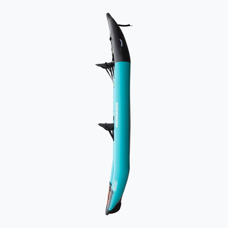 AQUADESIGN Надуваем каяк за 2 лица Koloa 360 cm син/черен 5