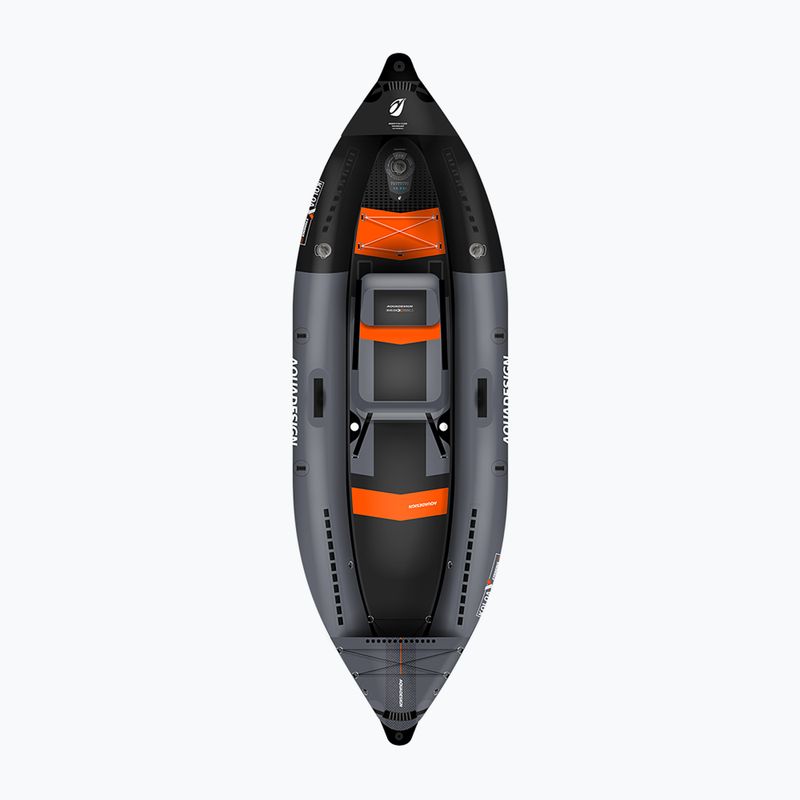 AQUADESIGN Koloa X'Perience 1 305 cm черен/сив надуваем каяк за 1 човек 2