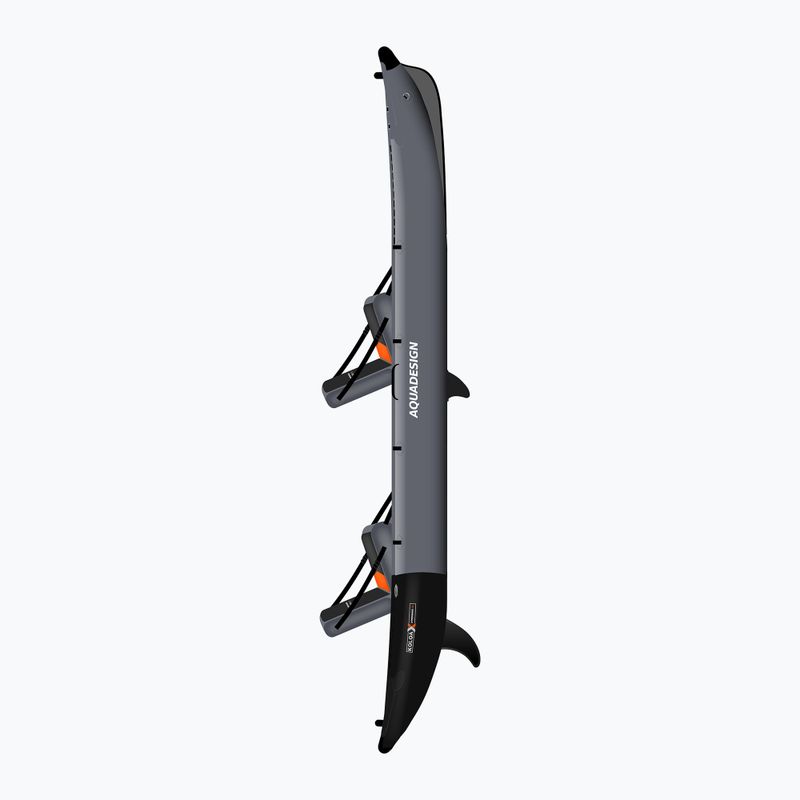 AQUADESIGN Koloa X´Perience 2 360 cm черен/сив надуваем каяк за 2 човека 3