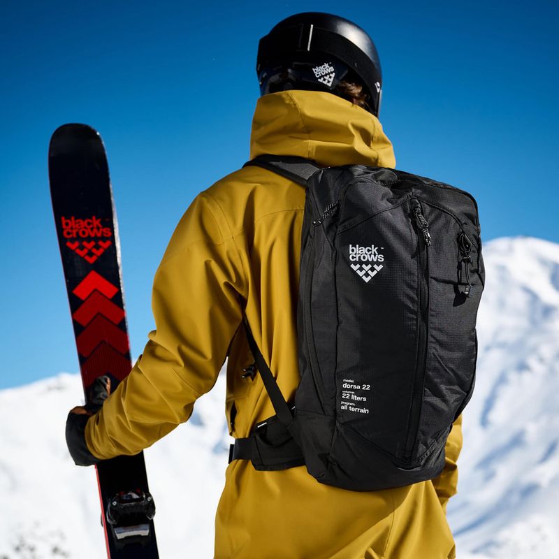 Раница за ски Black Crows Dorsa 22 l black/white 10