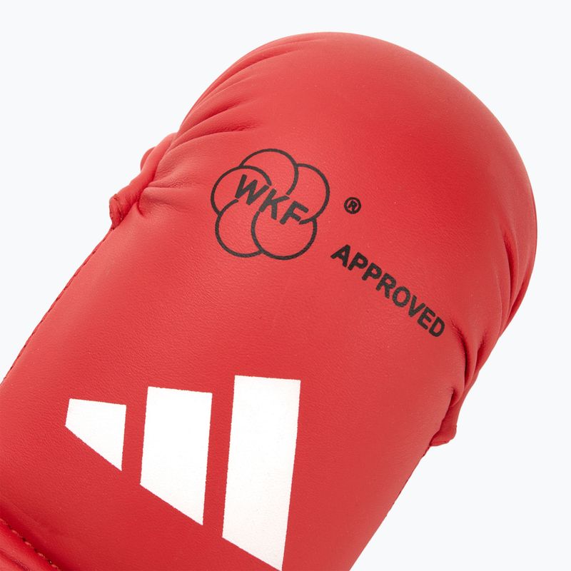 adidas WKF протектори за ръце червени 4