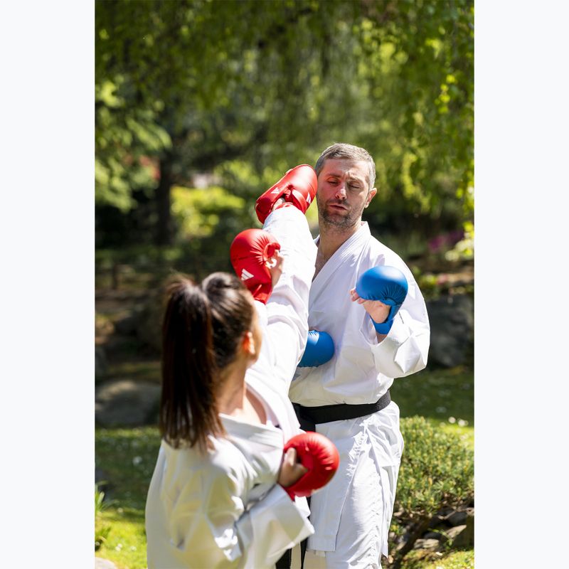 adidas WKF протектори за ръце червени 7