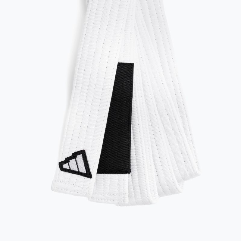 Колан за бразилско жиу-житцу adidas Separate white 2