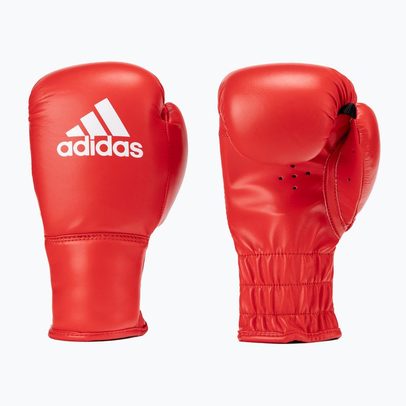 adidas Rookie детски боксови ръкавици червени ADIBK01