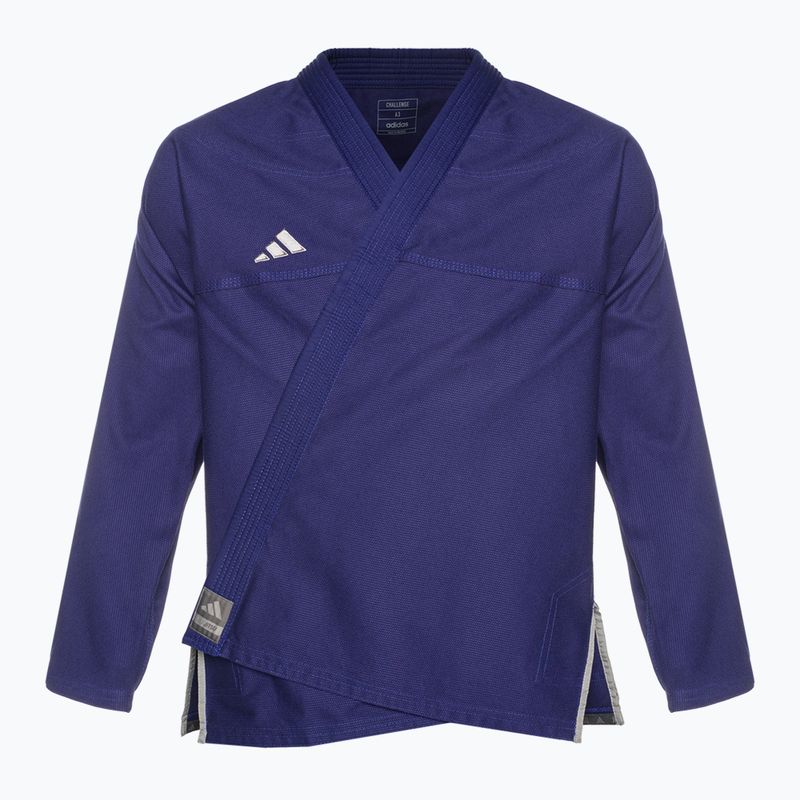 GI за бразилско жиу-житцу adidas Challenge 2.0 blue/grey 2